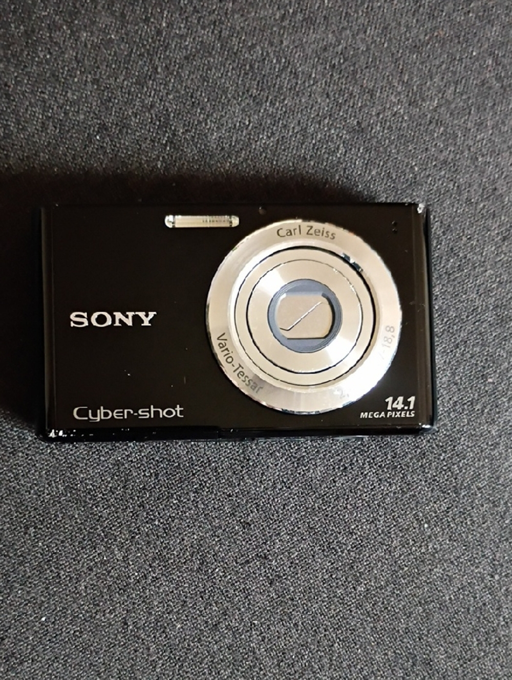 Sony Cyber-shot Digital Camera - Black with Silver Lens